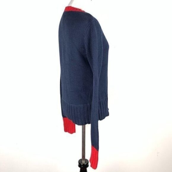 Tommy jeans crewneck sweater size L knit Patriotic - Picture 3 of 7